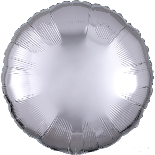 STANDARD ROUND METALLIC SILVER